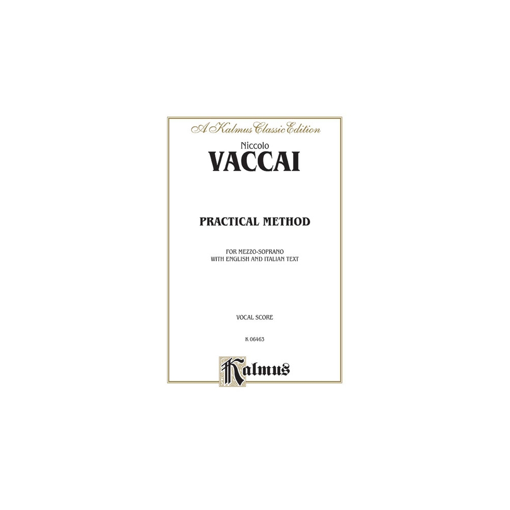Vaccai, Nicola - Practical Italian Vocal Method (Marzials)