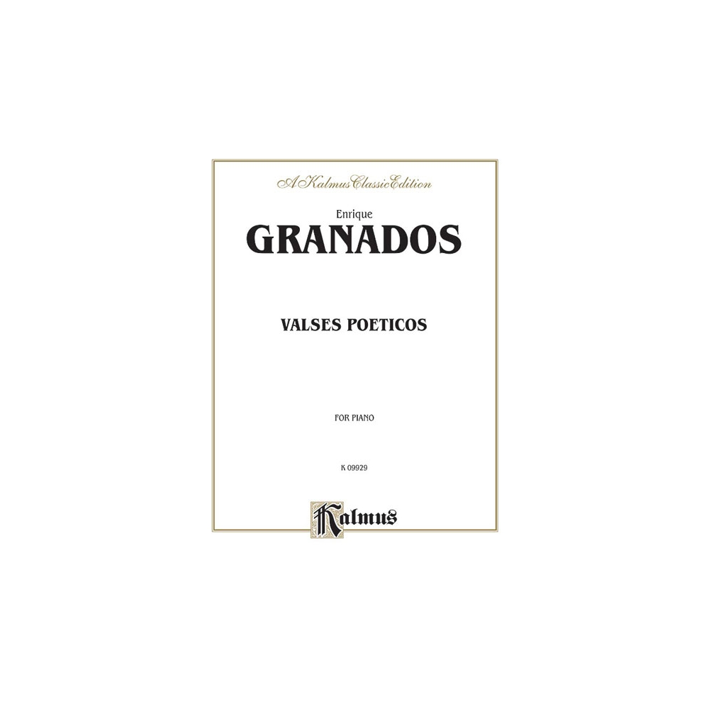 Granados, Enrique - Valses poéticos