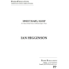 Higginson, Ian - Sweet Baby, Sleep (SATB & Keyboard)