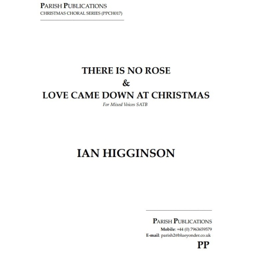 Higginson, Ian - Two Carols...