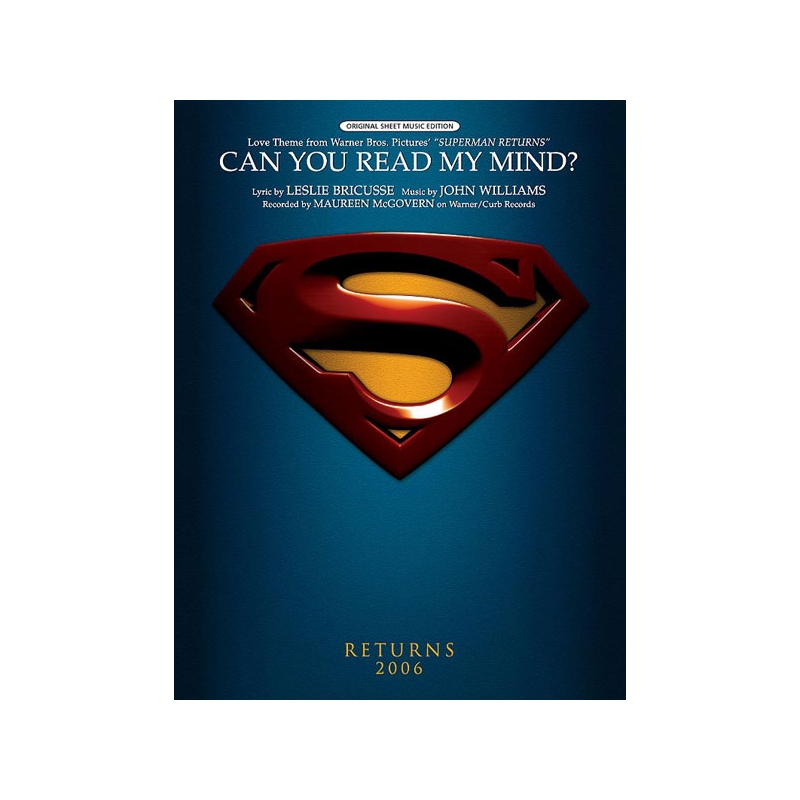 Williams, John - Can You Read My Mind? (Love Theme from Superman)