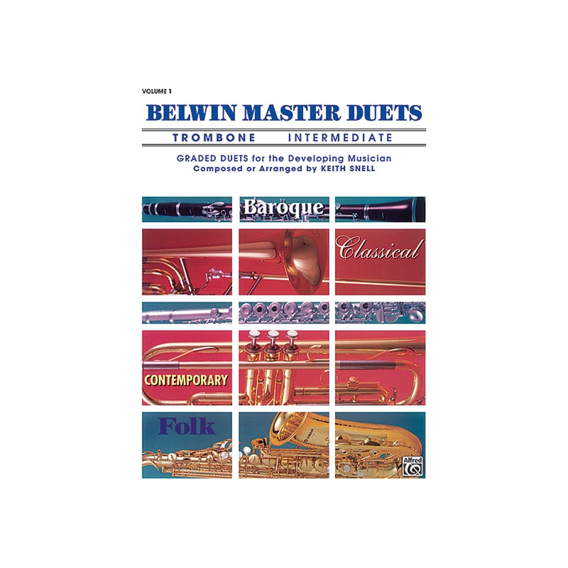 Belwin Master Duets (Trombone), Intermediate Volume 1