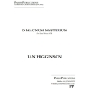 Higginson, Ian - O Magnum Mysterium (SATB a cappella)