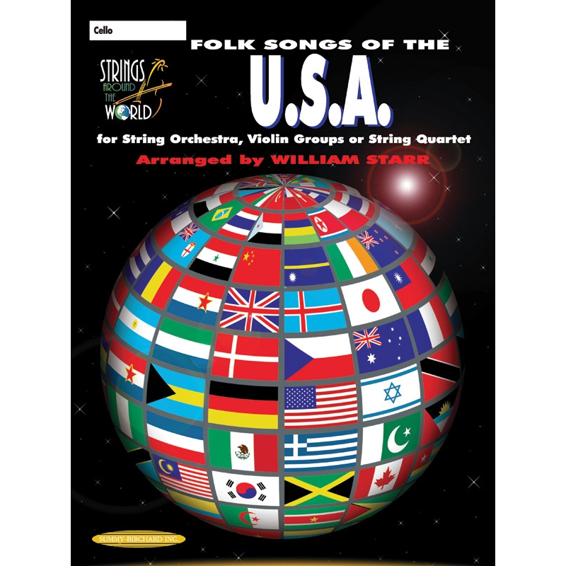 Strings Around the World: Folk Songs of the U.S.A.