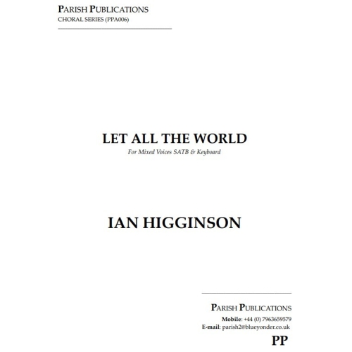 Higginson, Ian - Let All...