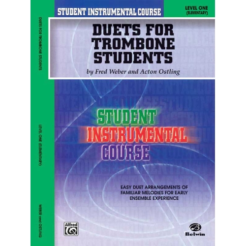 Student Instrumental Course: Duets for Trombone Students, Level I