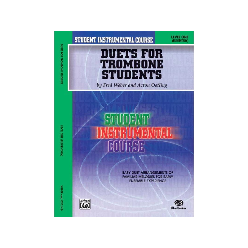 Student Instrumental Course: Duets for Trombone Students, Level I