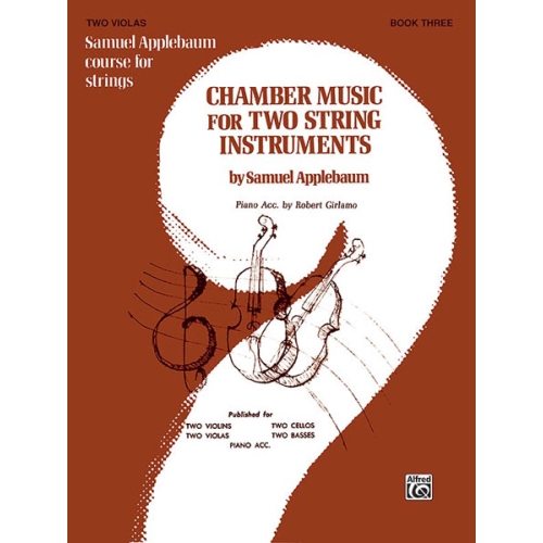 Applebaum, Samuel - Chamber Music for Two String Instruments, Book III