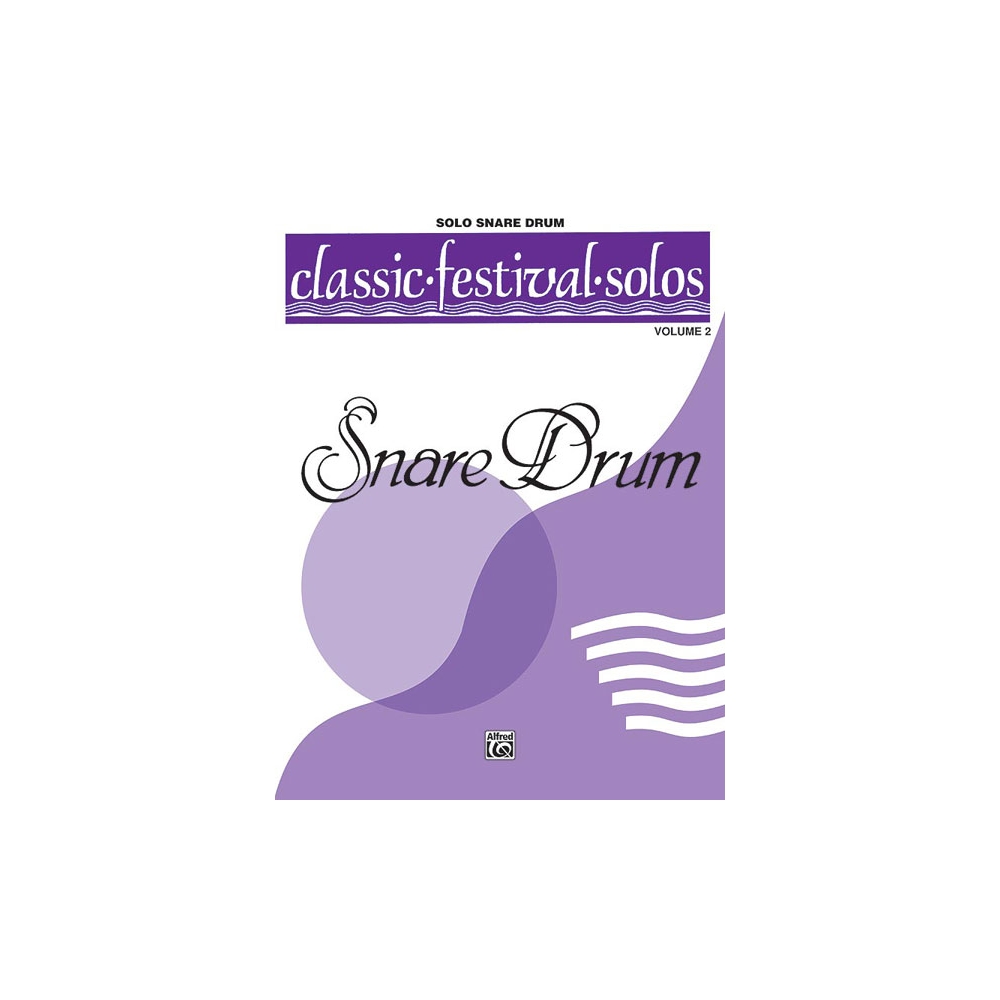 Classic Festival Solos -Sn. Drum Vol. 2 Solo Book