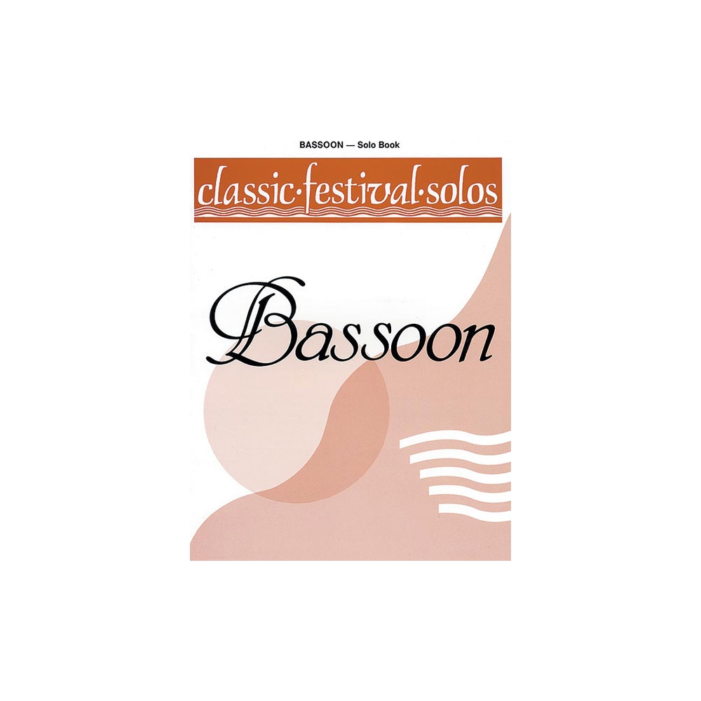 Classic Festival Solos (Bassoon), Volume 1 Solo Book