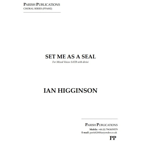 Higginson, Ian - Set Me as...