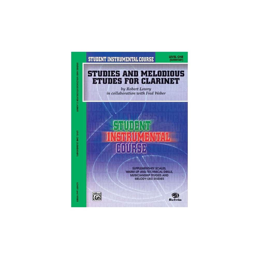 Lowry, Robert - Studies and Melodious Etudes for Clarinet, Level I