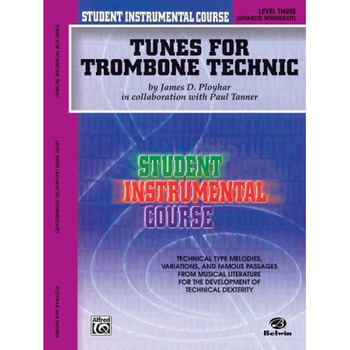 Student Instrumental Course: Tunes for Trombone Technic, Level III