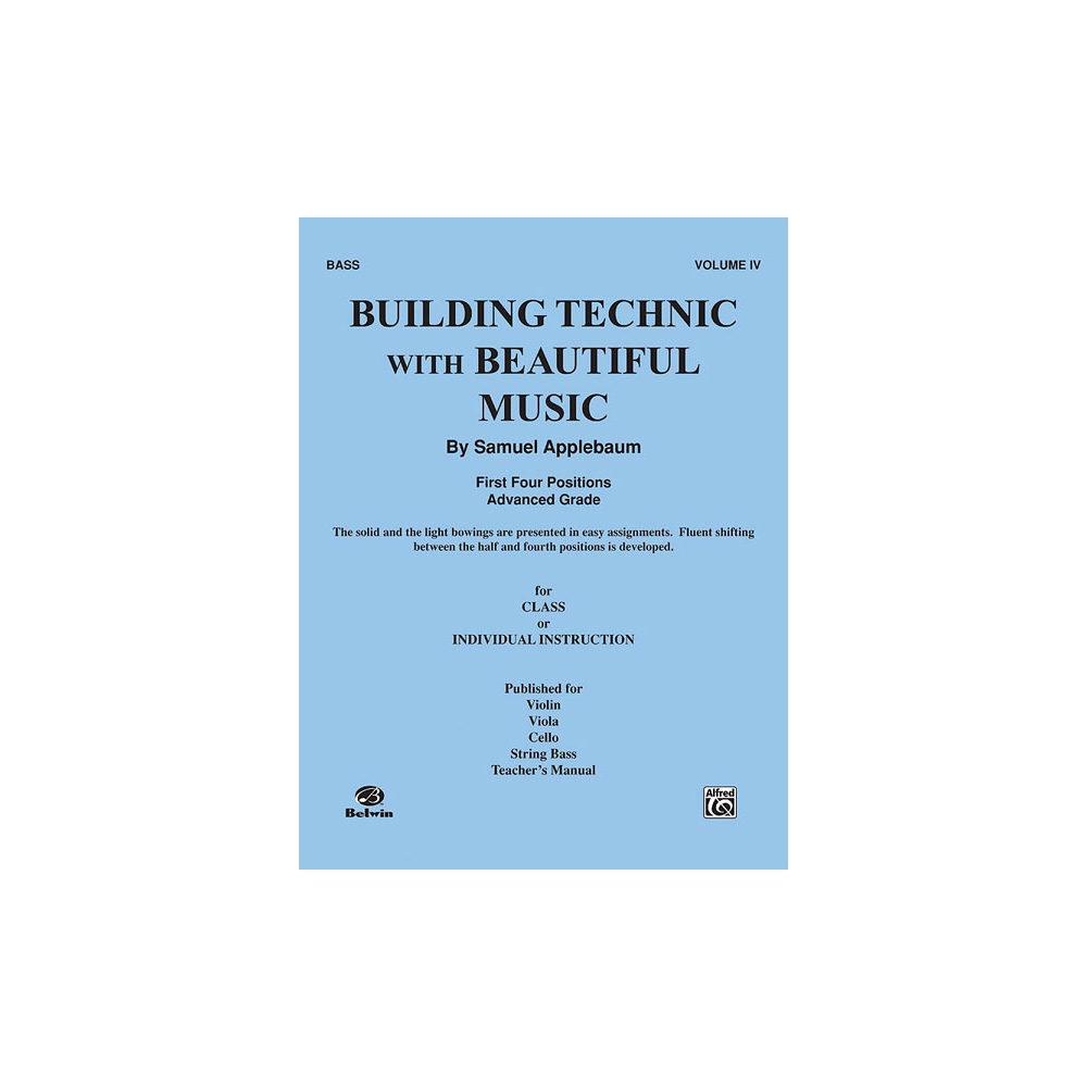 Applebaum, Samuel - Building Technic With Beautiful Music, Book IV