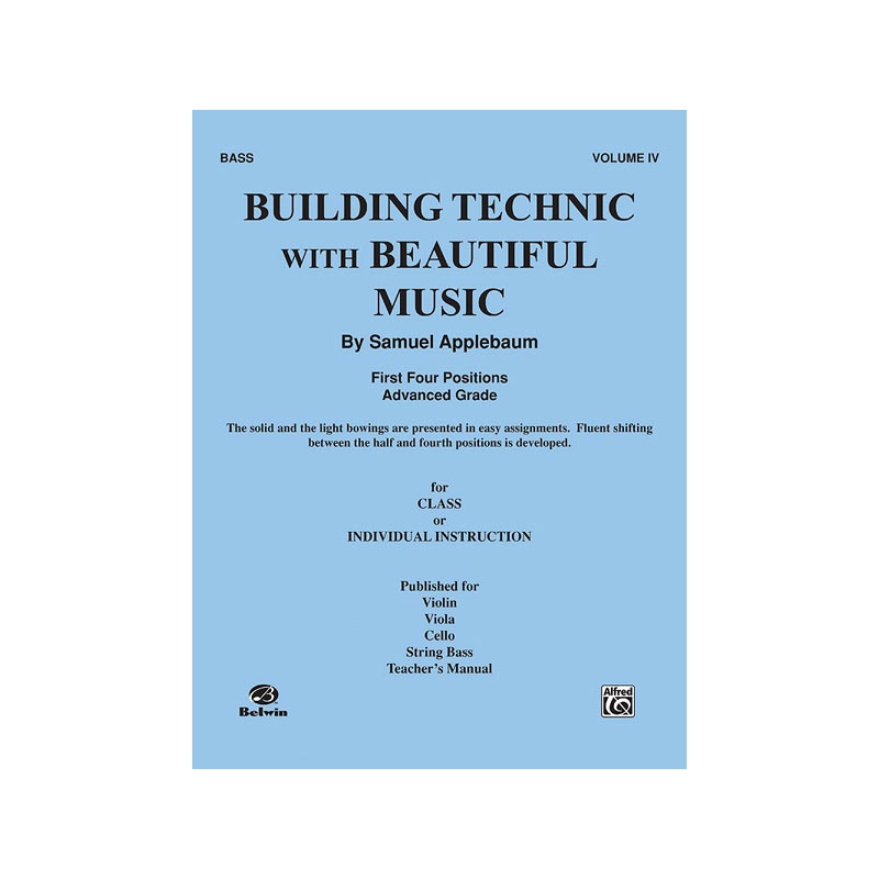 Building Technic With Beautiful Music, Book IV