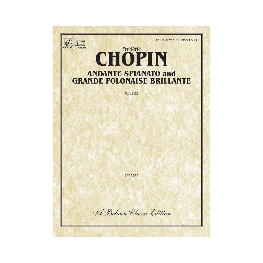 Chopin, Frédéric - Andante Spianato and Grande Polonaise Brillante