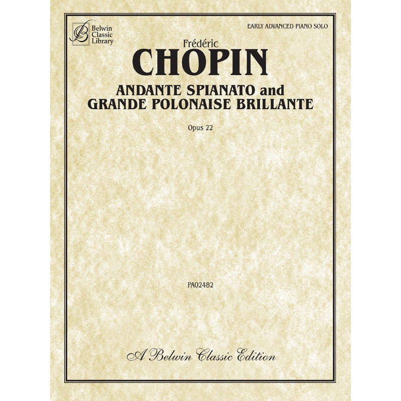 Chopin, Frédéric - Andante Spianato and Grande Polonaise Brillante