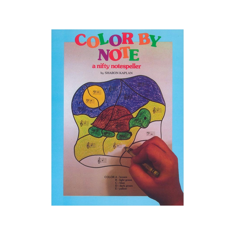 Kaplan, Sharon - Color by Note, Book 1