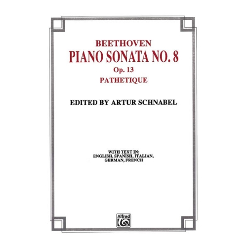 Sonata No. 8 in C Minor,...
