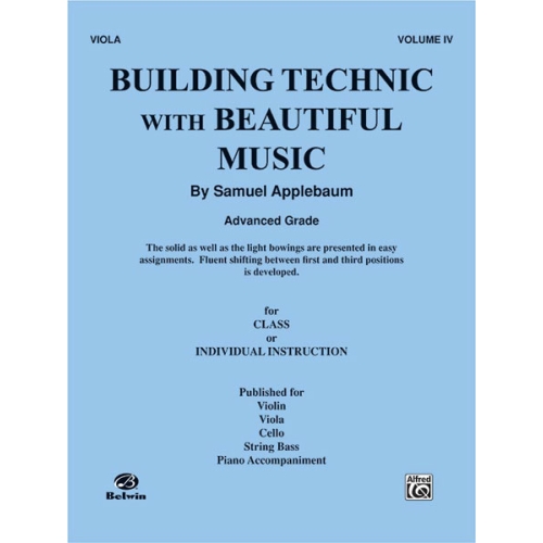 Building Technic With Beautiful Music, Book IV