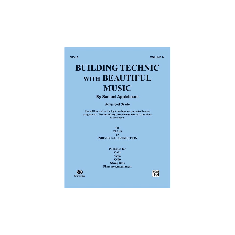 Applebaum, Samuel - Building Technic With Beautiful Music, Book IV