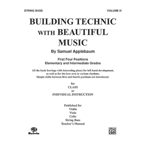 Building Technic With Beautiful Music, Book III