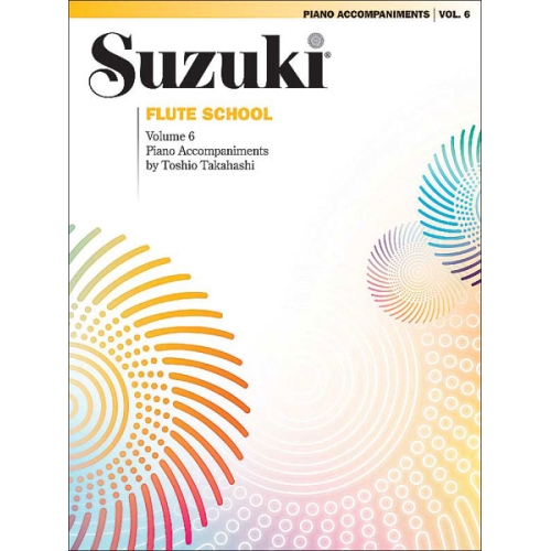 Suzuki Flute School Piano Acc., Volume 6 (Revised)