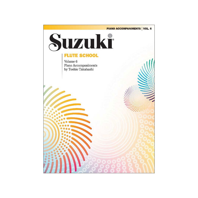 Suzuki Flute School Piano Acc., Volume 6 (Revised)