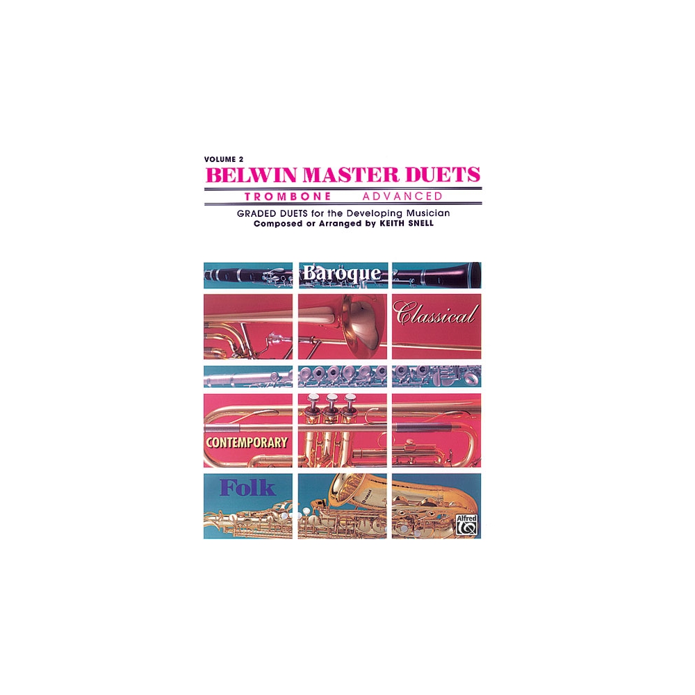 Snell, Keith - Belwin Master Duets (Trombone), Advanced Volume 2