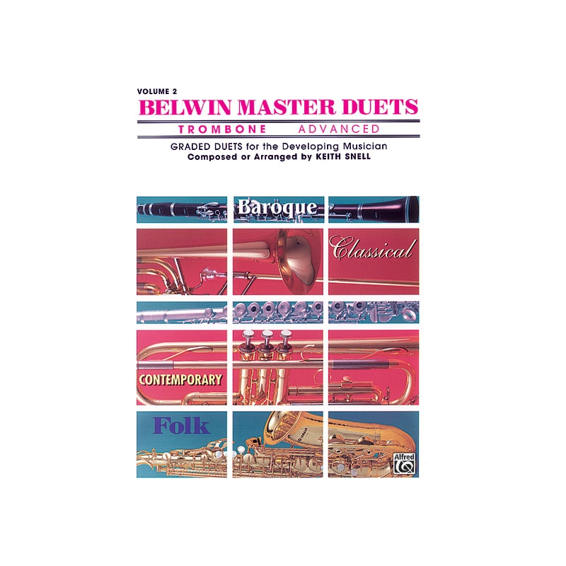 Snell, Keith - Belwin Master Duets (Trombone), Advanced Volume 2