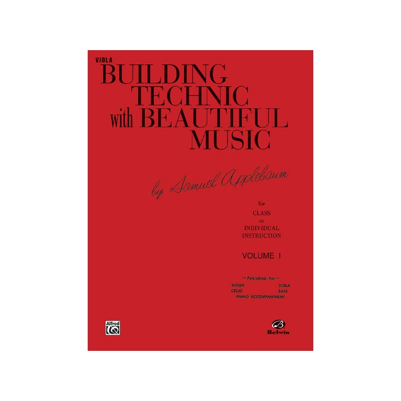 Applebaum, Samuel - Building Technic With Beautiful Music, Book I