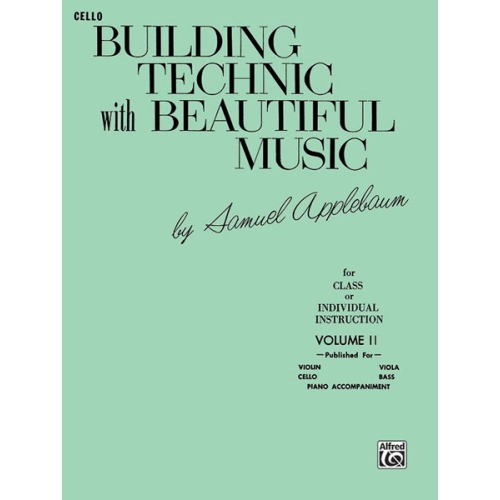 Applebaum, Samuel - Building Technic With Beautiful Music, Book II
