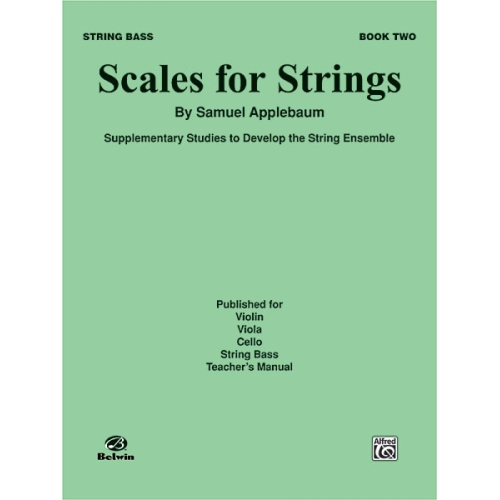 Applebaum, Samuel - Scales for Strings, Book II