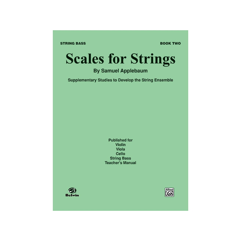 Applebaum, Samuel - Scales for Strings, Book II
