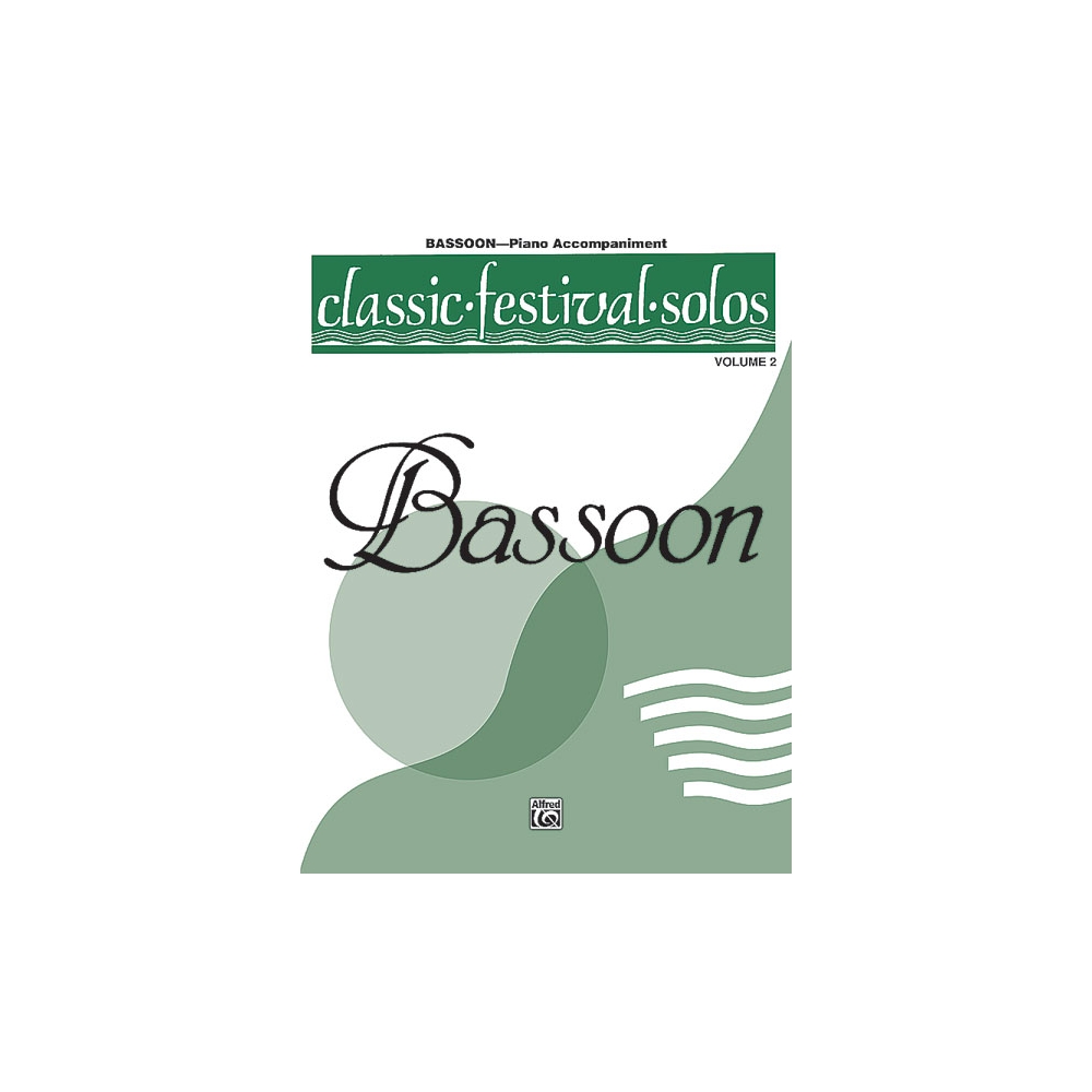 Classic Festival Solos-Bassoon, Vol. 2 Piano Acc.