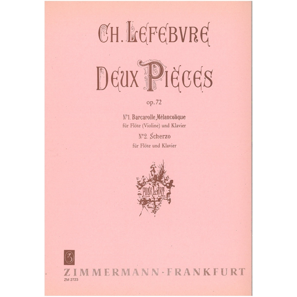 Lefebvre, Charles Edouard - Deux Pièces op. 72 