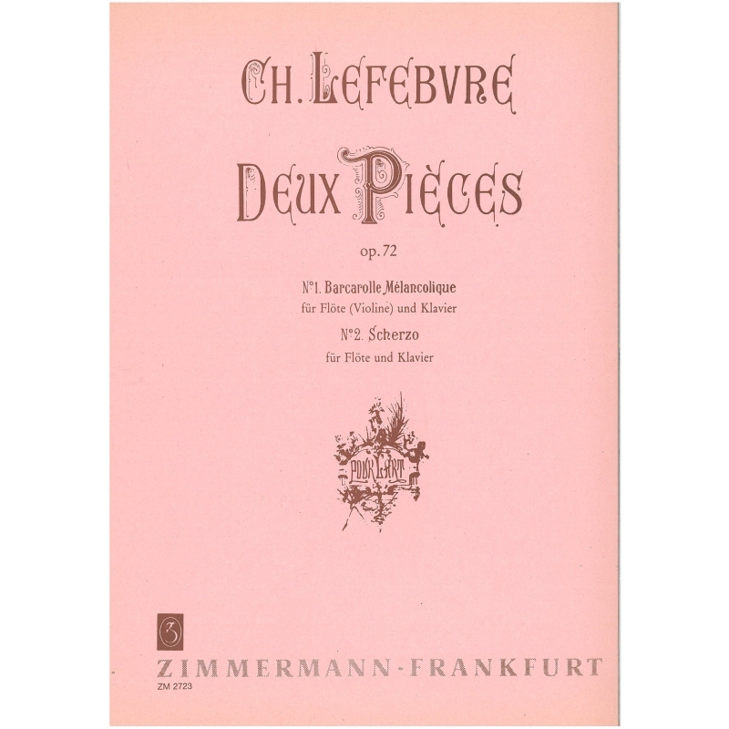 Lefebvre, Charles Edouard - Deux Pièces op. 72