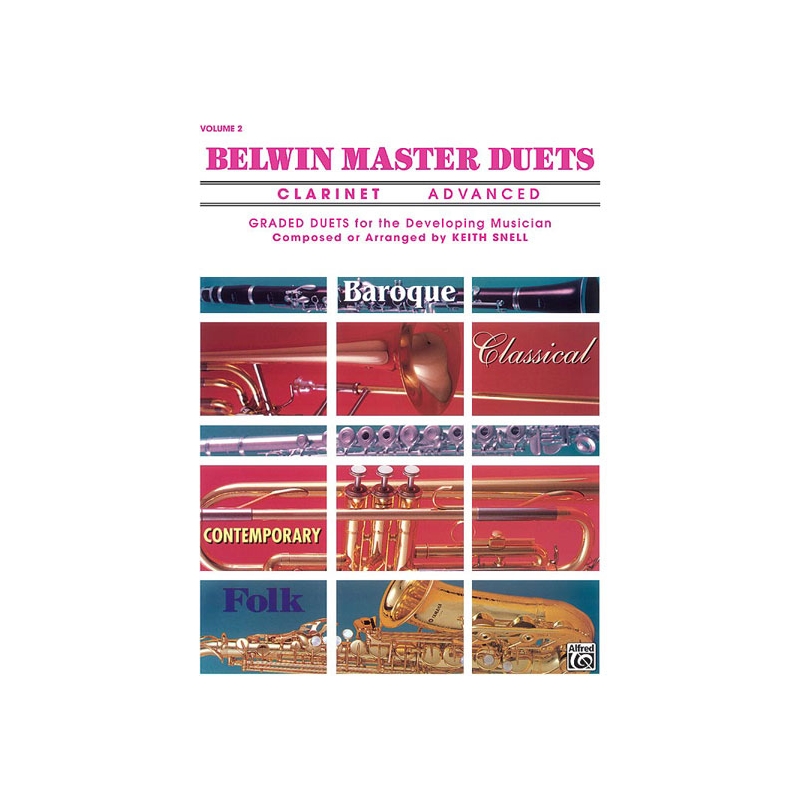 Belwin Master Duets (Clarinet), Advanced Volume 2