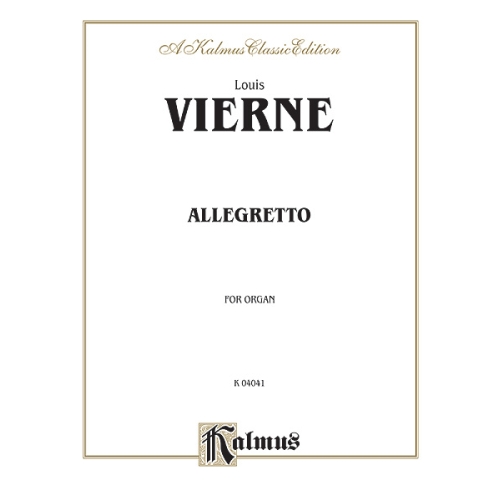 Vierne, Louis - Allegretto...