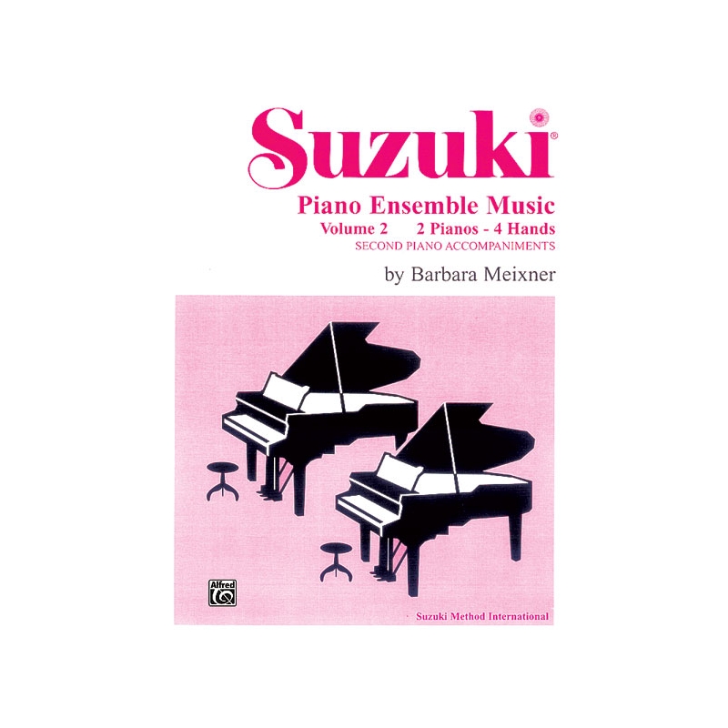 Suzuki Piano Ensemble Music, Volume 2 for Piano Duo