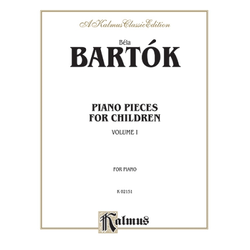 Piano Pieces for Children, Volume I