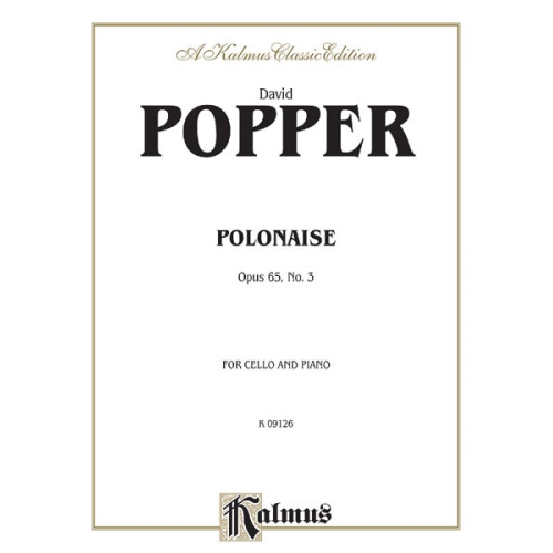 Popper, David - Polonaise, Op. 65/3