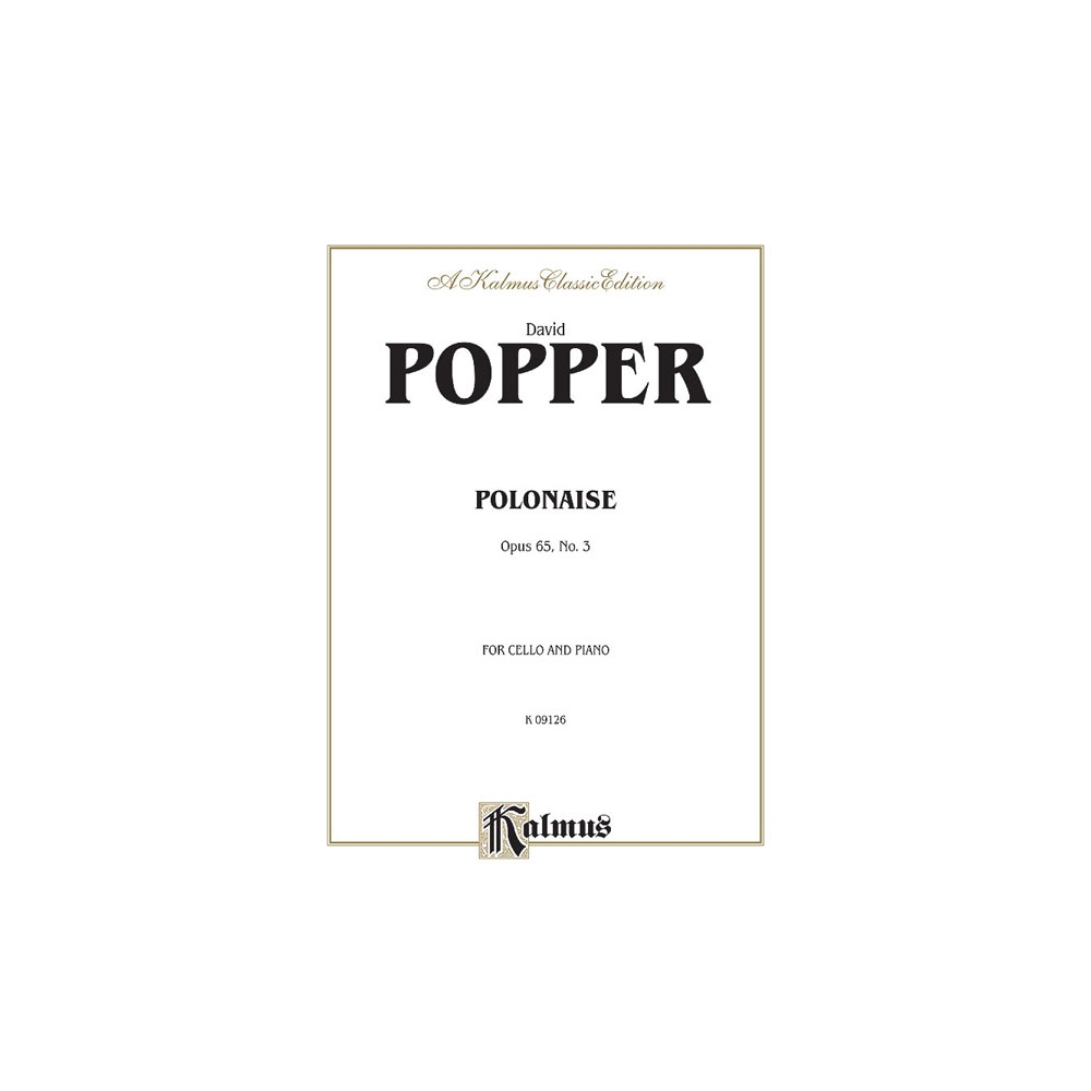 Popper, David - Polonaise, Op. 65/3