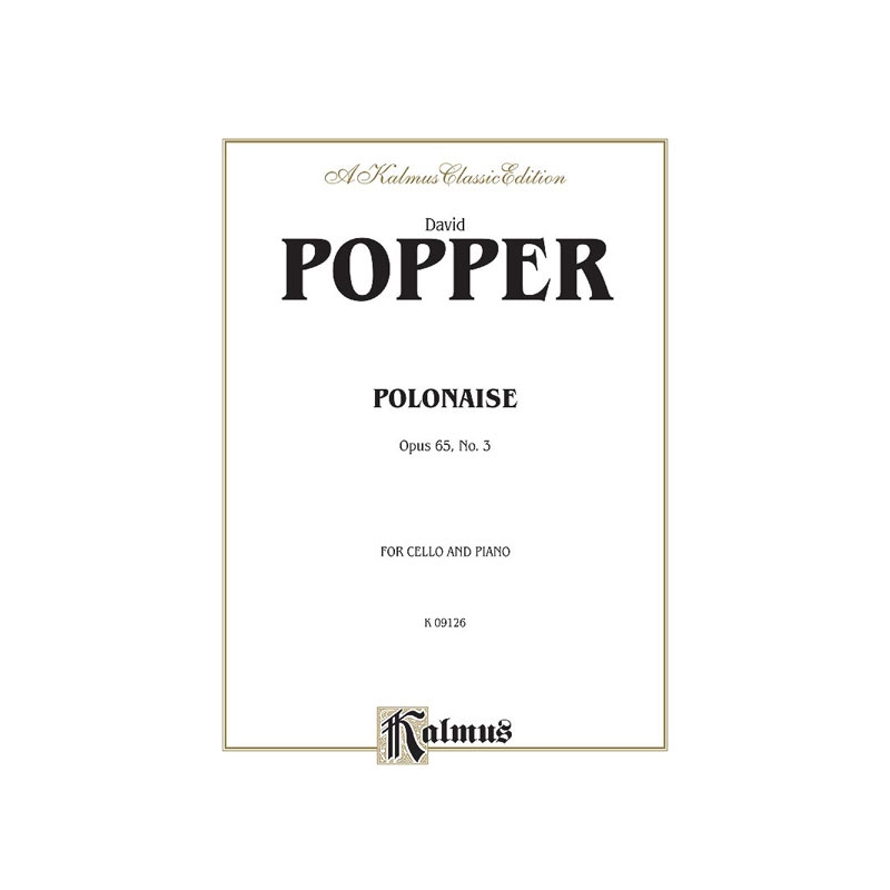 Popper, David - Polonaise, Op. 65/3