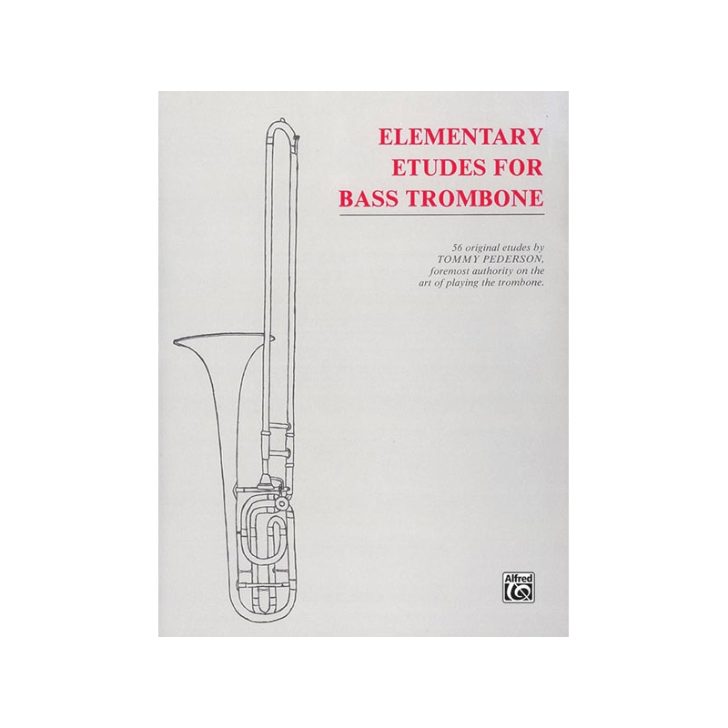 Pederson, Tommy - Elementary Etudes for Bass Trombone