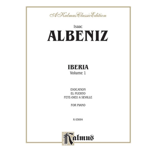 Albéniz, Isaac - Iberia,...