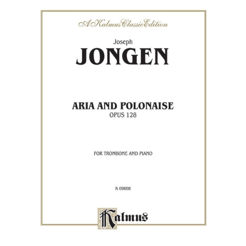 Jongen, Joseph - Aria and...