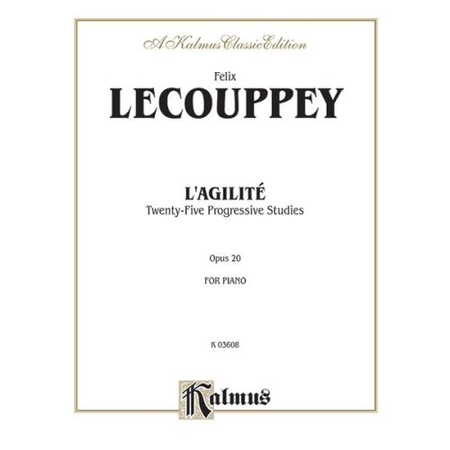 Couppey, Félix - L'Agilite,...
