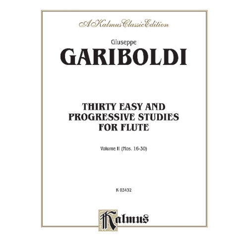 Thirty Easy and Progressive Studies, Volume II (Nos. 16-30)