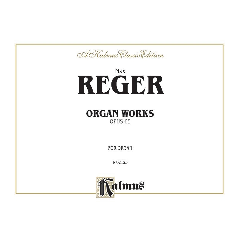 Organ Works, Opus 65